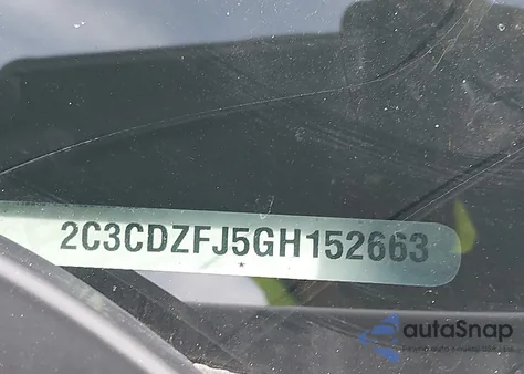 2016 Dodge Challenger 392 Hemi Scat Pack Shaker из США, поврежденный, VIN 2C3CDZFJ5GH152663